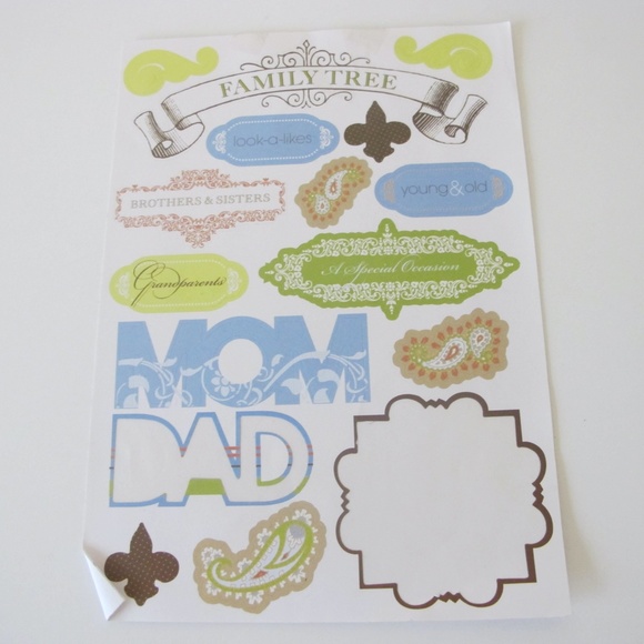 Scrapbooking Sticker Bundle For Paper Crafts Family Home Memories (New & Used) - Picture 4 of 13